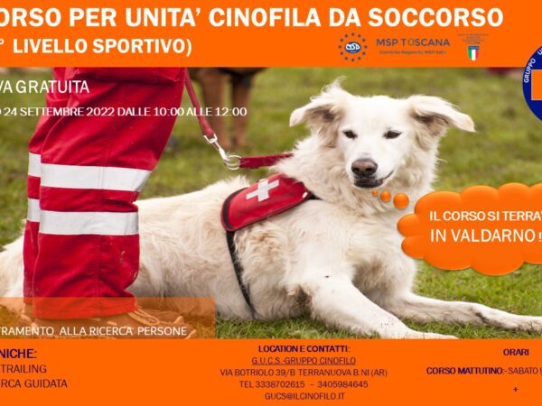 Corso per Unità Cinofila