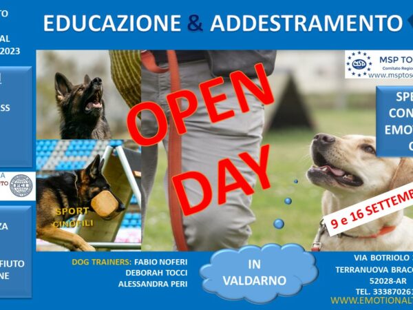 CORSO PER L’EDUCAZIONE DEL CANE