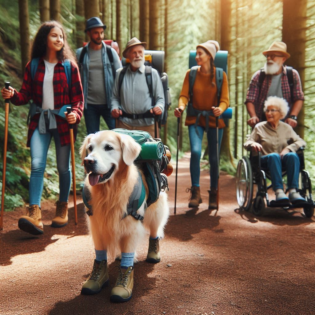 dog trekking